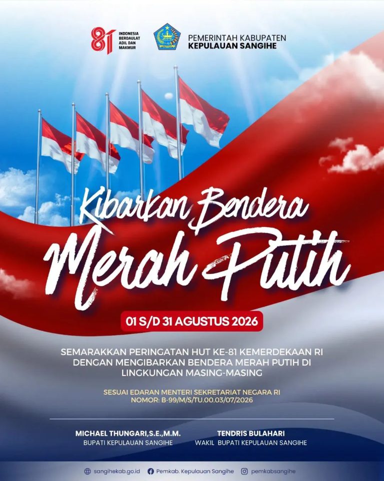 Mari Kibarkan Merah Putih! Semarakkan HUT ke-81 Kemerdekaan Republik Indonesia Tahun 2026