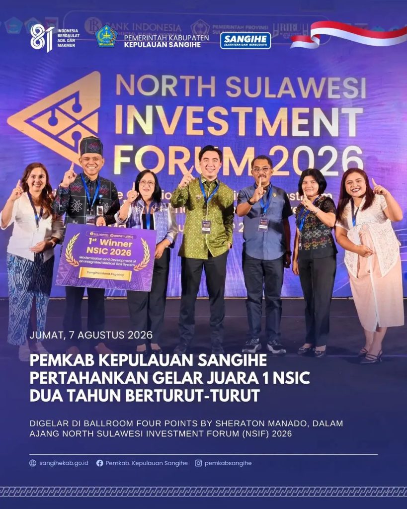 Pemkab Kepulauan Sangihe pertahankan gelar Juara 1 NSIC 2 Tahun berturut – turut